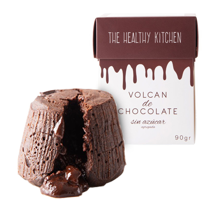 Volcán de Chocolate sin Azúcar The Healthy Kitchen 90gr.