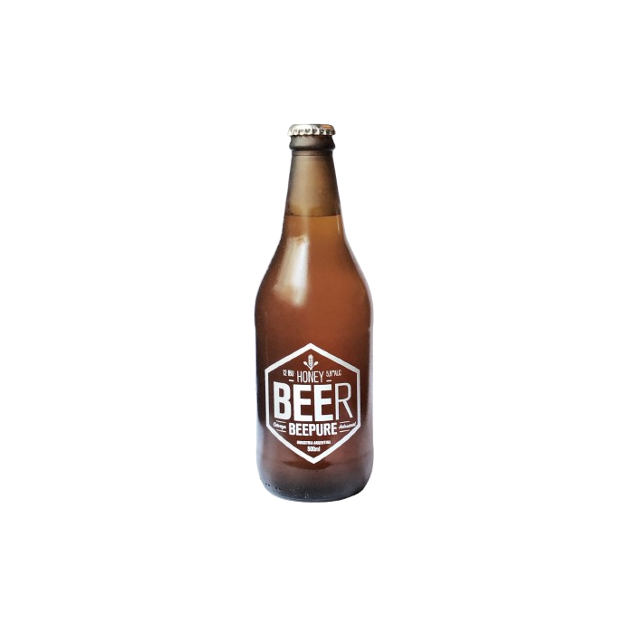 Cerveza Artesanal Honey Beepure 500 ml