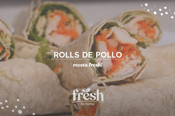 Rolls de pollo